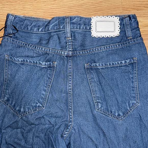 NWT 7 For All ManKind Tapered Ankle Tie Jeans Size 27 - Picture 7 of 8